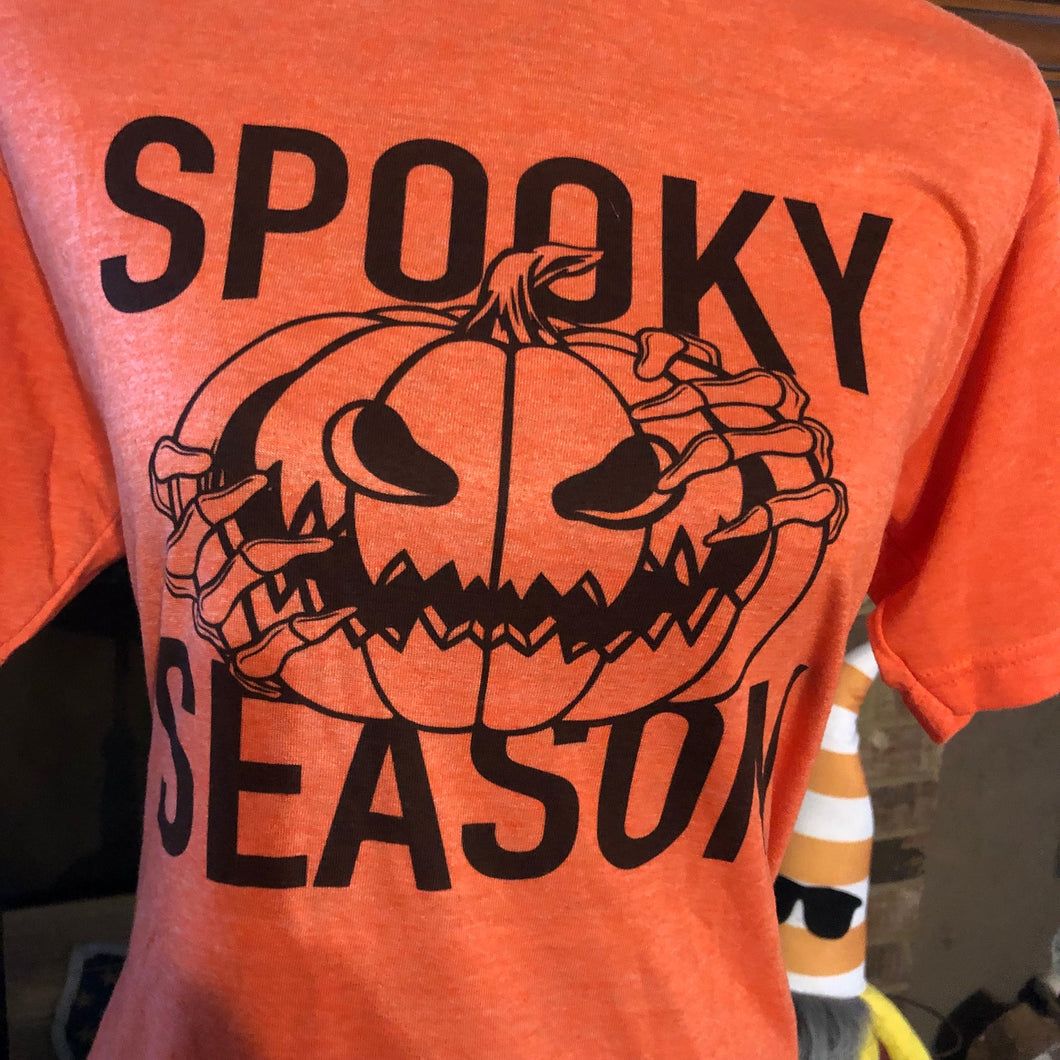 Short sleeve Pumpkin Spooky Season unisex t-shirt