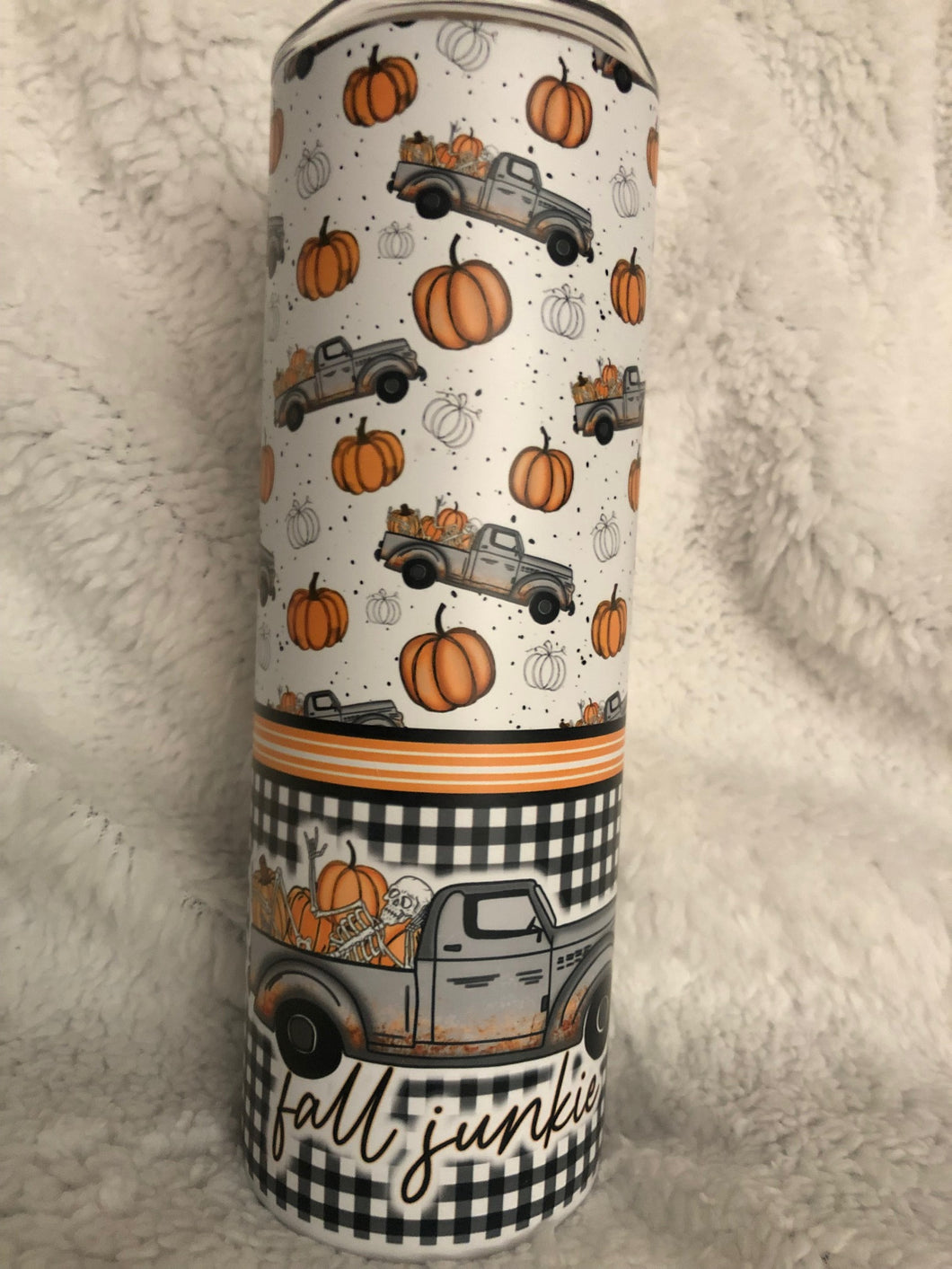 Fall Junkie 20 oz Matte Sublimation Tumbler