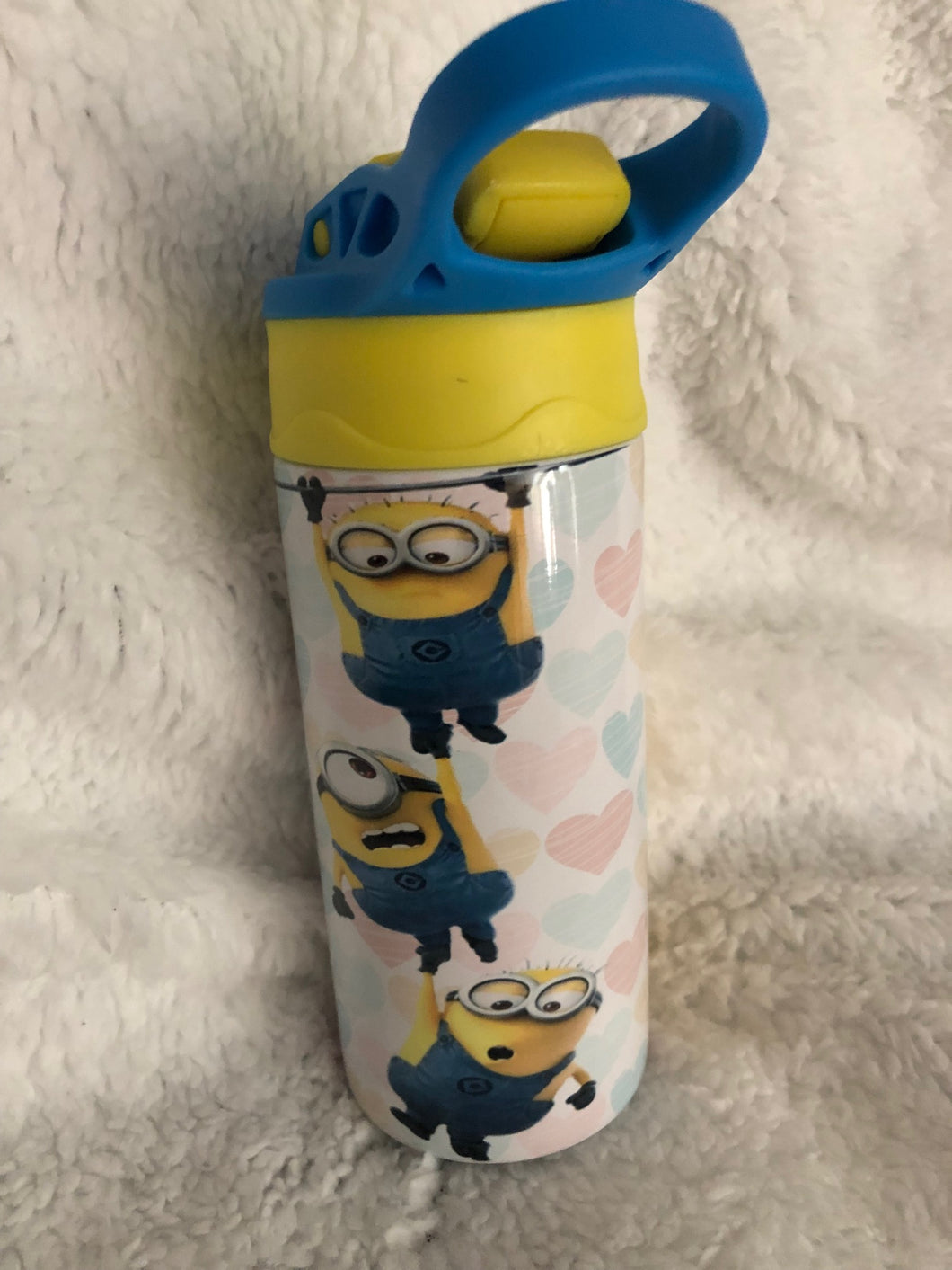 Kids flip top water bottle