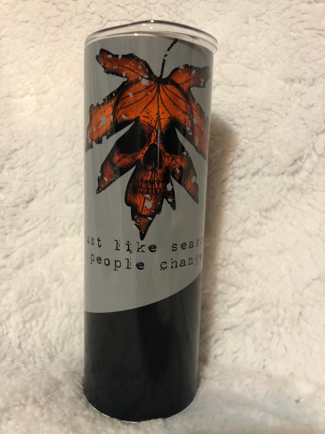 Skeleton Leaf 4 in 1 Coozie/Tumbler combo
