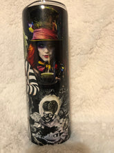 Load image into Gallery viewer, 20 oz Glow in the Dark Tim Burton Tumbler
