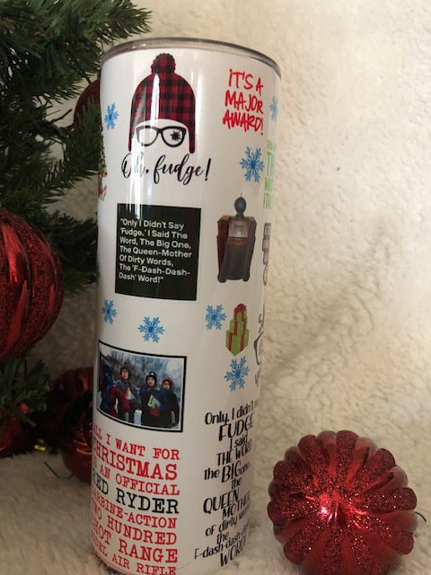 20oz Christmas Story Movie Tumbler