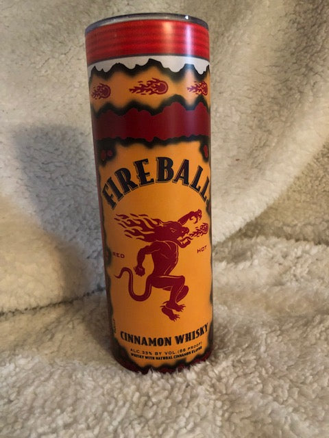 20 oz Fireball Matte Tumbler