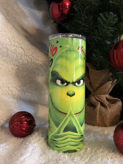 20 oz Grinch Tumbler