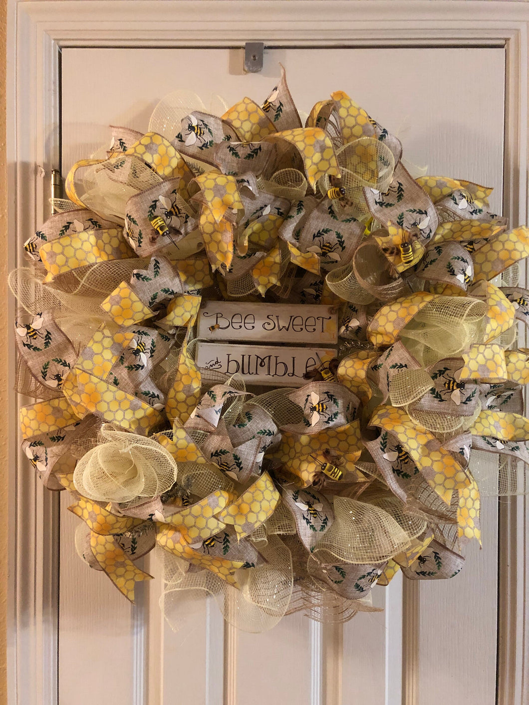 Bee Sweet and Bumble Wreath