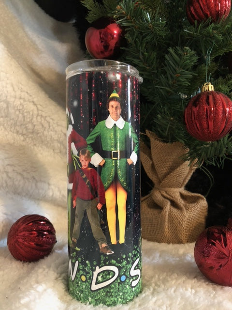 20 oz Christmas Friends Tumbler