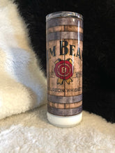 Load image into Gallery viewer, 20 oz Jim Beam Blue tooth Speaker Tumbler
