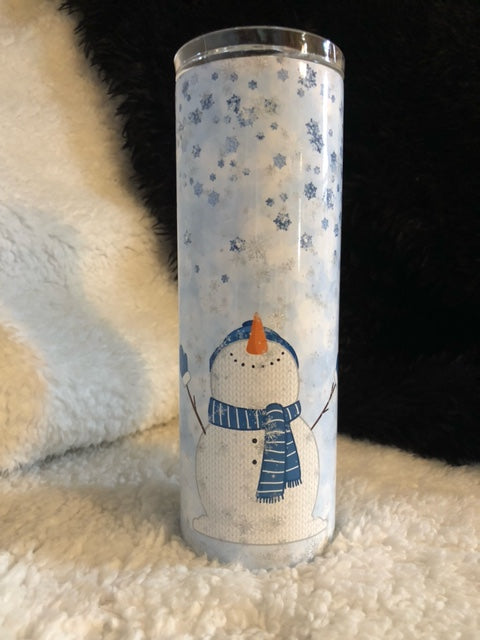 20 oz Snowman Tumbler